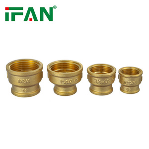 Cho nhà máy ban đầu đồng thau áp lực cao bề mặt mịn phụ kiện đường ống dẫn nước 3/8 "-2" giảm ổ cắm - Product Image 3