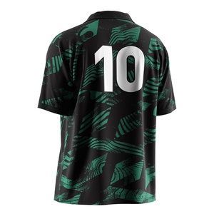 Camiseta de Fútbol con Cuello Polo y Cuello en V, Tejido de Secado Rápido y Duradero para Juego Competitivo y Campamentos de Entrenamiento - Product Image 6