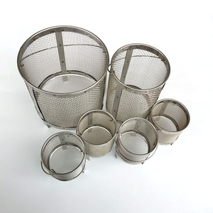 Filtre à panier en maille triangulaire de laboratoire en acier inoxydable tissé, haute précision, pour <span class=keywords><strong>sable</strong></span> et granulats grossiers - Product Image 6
