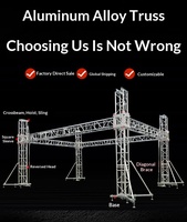 Estructura de Entramado de Aluminio de 290 mm para Arco de Boda, Sistema de Entramado para Techo de Eventos, Proveedor de Estructuras Decorativas