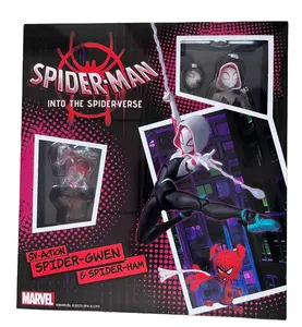 Boneco de ação Spiderman aranha Gwen coleção brinquedos