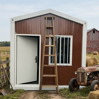 Casa Modular Prefabricada de Diseño Moderno y Reciclable para Granja, con Estructura de Acero Resistente
