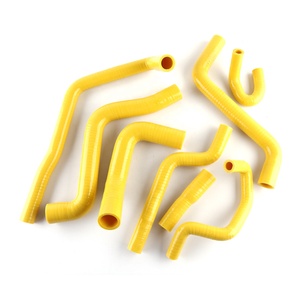 Manguera <span class=keywords><strong>de</strong></span> silicona para calentador <span class=keywords><strong>de</strong></span> radiador, tubo <span class=keywords><strong>de</strong></span> silicona compatible con VW Golf GTI MK2 1,8 8V PB, código 1987-1991, novedad - Product Image 4