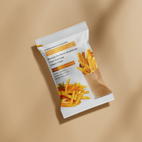 Sachet gonflable personnalisé pour chips piquantes, pochette verticale pour emballage de snacks
