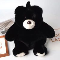 Sac à dos en peluche ours en peluche marron, sac pour enfants en forme d'animal doux, jouet en peluche, OEM ODM, vente en gros personnalisée en vrac