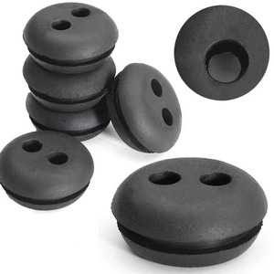 Tuyau d'huile pour tondeuse à gazon, bloc en caoutchouc noir 25mm, pour pièces de tondeuse rotative à essence - Product Image 1