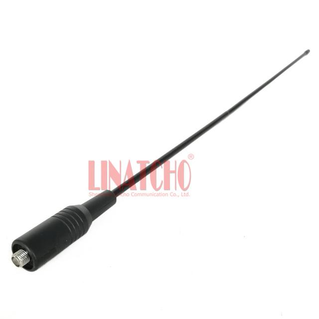 Black 771 -K Long Distance Walkie Talkie 144/430MHz VHF UHF 3dBi for Female Interphone Radio Antenna