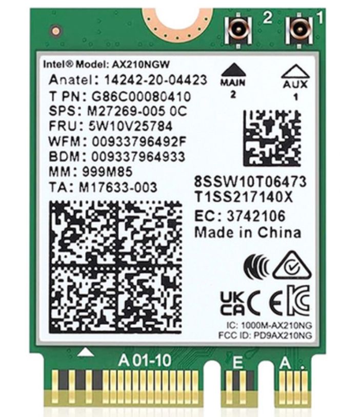 Pièces similaires à AX210NGW