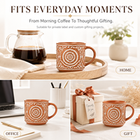 Tazas de Café de Gres Personalizadas al por Mayor, OEM/ODM, Impresión Personalizada, Regalo Promocional Corporativo, Taza de Té de Cerámica Mate, Vajilla para Restaurantes, Fábrica