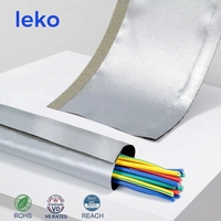 Funda Protectora para Cables con Cierre de Gancho y Bucle, Retardante de Llama, de Alta Resistencia, Industrial, Personalizable