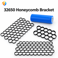 Support de batterie 32650 format Max 11S12P en ABS+PC alvéolé, avec support de cellules intégré et fixe, ISO CE