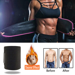 Haute Qualité Logo Personnalisé Sport Ventre Sauna Enveloppement Bande Anti-Transpiration Minceur Sudation Ceinture Taille Tondeuse Pour Hommes Femmes - Product Image 5