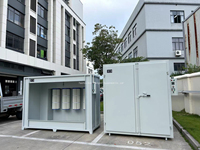 Four de séchage électrique industriel Ailin à deux portes, contrôlé par PLC, couleur personnalisée, pour le durcissement de revêtements en poudre, chariot métallique de grande taille