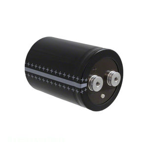 Condensador Original CAP ALUM 4700UF 20% 400V SCREW B43584A9478M3, Montaje en Chasis, 4700 uF - Product Image 1