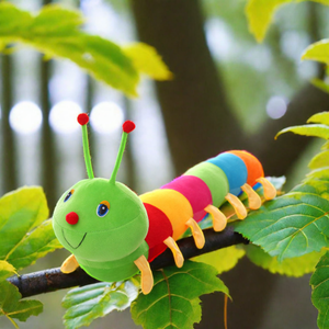 Colorido largo <span class=keywords><strong>gusano</strong></span> de <span class=keywords><strong>peluche</strong></span> muñeco de <span class=keywords><strong>peluche</strong></span> juguetes suave <span class=keywords><strong>gusano</strong></span> cojín regalo para cumpleaños niños - Product Image 2