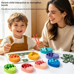 Juguetes <span class=keywords><strong>de</strong></span> Motricidad Fina para Niños en Edad Preescolar, Juego <span class=keywords><strong>de</strong></span> Matemáticas Montessori, Juego <span class=keywords><strong>de</strong></span> Emparejamiento <span class=keywords><strong>de</strong></span> Cuentas con Pinzas y Huevos <span class=keywords><strong>de</strong></span> Dinosaurio Coloridos - Product Image 4