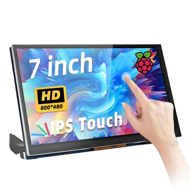 7 Inch IPS LCD Display Capacitive Touch Screen 800X480 or 1024*600 Resolution for Raspberry Pi (QDTFT Brand)