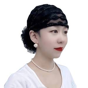Gorro de malla con cuentas, pañuelos para la cabeza islámicos de Oriente Medio para mujeres - transpirables y ecológicos, aptos para todas las estaciones - Product Image 3