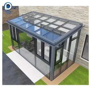 Prima Balcony Free Standing Aluminum Frame Roof Sun room