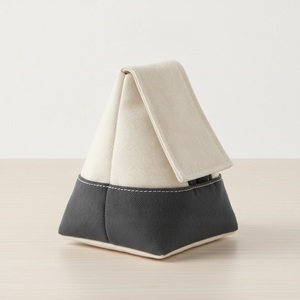 Estuche para Lápices con Forma de Bola de Arroz Onigiri, Estuche de Lona Triangular con Solapa, Kawaii, Logotipo Personalizado al por Mayor - Product Image 2