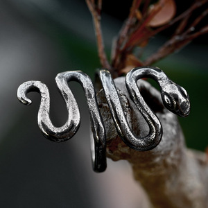 SS8-1245R <span class=keywords><strong>2023</strong></span> nouveauté Punk serpent anneau pour hommes femmes Animal gothique Cool anneau motard bijoux cadeau <span class=keywords><strong>fête</strong></span> - Product Image 5