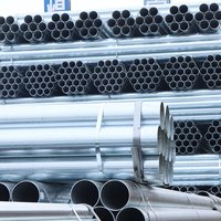 Tubería de Acero Galvanizado por Inmersión en Caliente de 2 Pulgadas, 4 Pulgadas, 40 mm, Técnica ERW, Longitud de 6 m, Servicio de Soldadura para Estructuras de la Industria de la Construcción