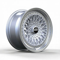 Rines de Aleación Monobloque JDM de Lujo para Autos de Pasajeros, de 15, 16, 17, 18 y 19 Pulgadas, con Diseño Multirradio