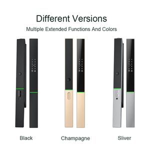 ผู้ผลิต Liliwise แบบ OEM/ODM ล็อคอัจฉริยะแบบอัตโนมัติเต็มรูปแบบ พร้อมระบบสแกนลายนิ้วมือ สำหรับประตูอลูมิเนียมแบบแคบ - Product Image 3