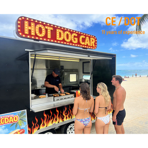 รถพ่วงขายอาหารอเนกประสงค์ ขนาดกะทัดรัด โครงสร้างเหล็กกล้าไร้สนิ<span class=keywords><strong>ม</strong></span> รูปทรงสี่เหลี่ยมผืนผ้า สำหรับธุรกิจสตาร์ทอัพอาหารริ<span class=keywords><strong>ม</strong></span>ทางในเ<span class=keywords><strong>ม</strong></span>ือง - Product Image 2