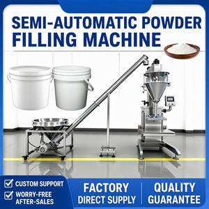 Machine de remplissage de poudre la plus vendue 1-1000G, machine de remplissage de poudre à vis sans fin, machine de remplissage de poudre sèche - Product Image 1