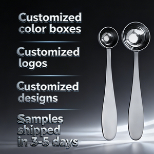 Мерная Ложка для кофе из нержавеющей стали, 2,5 мл, 5 мл - Product Image 1