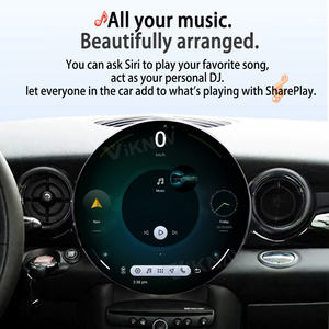 Viknav 12 pouces pour BMW Mini Cooper R56 R60 2007-2016 Autoradio Écran tactile Mise à niveau <span class=keywords><strong>Carplay</strong></span> Android Auto Lecteur Stéréo GPS - Product Image 4