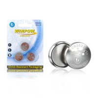 Batería de Litio CR2032 3V de Winpow, Directo de Fábrica - Pila de Botón de 220mAh para Llaves Inteligentes, Placas Base y AirTag