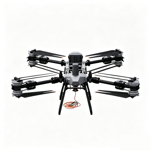 Original FlyCart 200 FC200 with 200KG Payload Heavy-Lift Drone with 40KM O4 Transmission, IP56 Protection for Logistics & Rescue