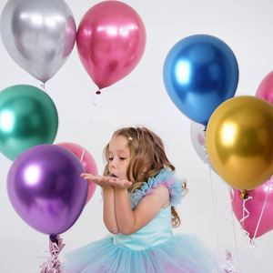 Globos de Látex Cromados de 12 Pulgadas (30 cm), Colores Personalizables, Impresión Tipográfica, Estilo Romántico, Marca UW, para Fiestas - Product Image 2