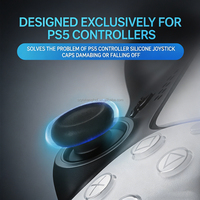 Capuchons de joystick en TPE 8-en-1 HP-062 pour manettes PS4/PS5 – Accessoires de jeu de remplacement pour manettes de jeu – Vente chaude usine