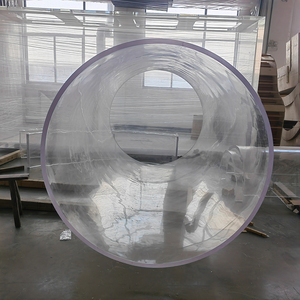 Best-seller Réservoir de poissons Betta multifonctionnel Tube rond en acrylique transparent Aquarium pour poissons - Product Image 3
