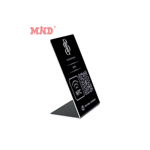 13.56mhz अनुकूलित ऐक्रेलिक nfc समीक्षा स्टैंड सोशल मीडिया मेनू qrcode डिस्प्ले स्टैंड - Product Image 3