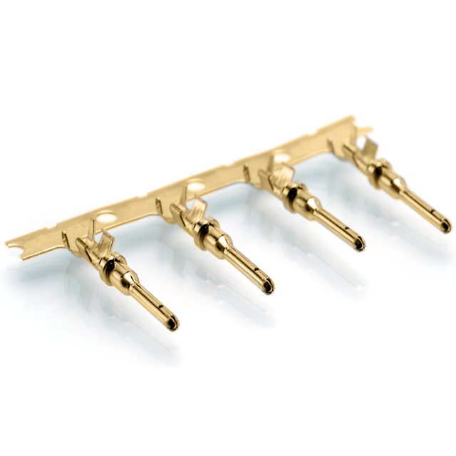 Deutsch 1060-20-0144 Solid Gold Plated Pin Contact Male Automotive Terminal for Deutsch DT Series Connector 16-22AWG