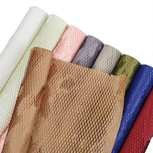 Papier d'emballage protecteur écologique antichoc en forme de nid d'abeille 50cmx9m pour emballage cadeau - Product Image 1