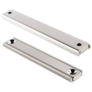 Imán de Neodimio N42UH/N52 con Orificio Cilíndrico para Puertas, Materiales Industriales de Níquel, Buen Precio - Product Image 2