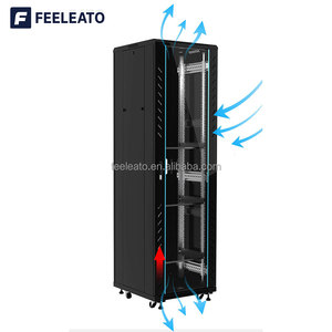 Gabinete Metálico para Servidor OEM de <span class=keywords><strong>19</strong></span> Pulgadas 18U/32U/37U/42U, Armario de Red para Centro de Datos 600x600MM en Stock - Product Image 1