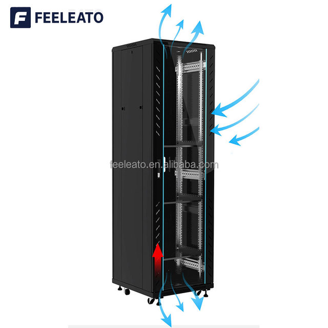 OEM 19inch 18U/32U/37U/42U Metal Server Rack Enclosure Data Center Network Cabinet 600x600MM in Stock