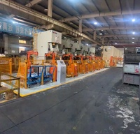 Manipulateur de poinçonnage robuste pour tôles, avec PLC et moteur |   Bras robotisé d'automatisation à 5 axes |   Bras de robot pour presse