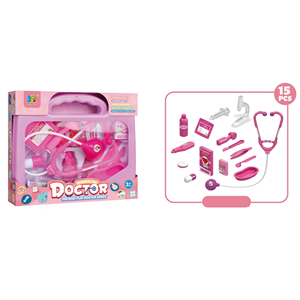 Venta caliente juego de simulación Doctor <span class=keywords><strong>enfermera</strong></span> <span class=keywords><strong>juguete</strong></span> conjunto maleta portátil Kit médico niños Juego de rol educativo juguetes clásicos - Product Image 4