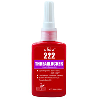 Composé anaérobie de blocage de filetage réutilisable, adhésif anti-desserrage pour vis métalliques, 10ml 50ml 250ml