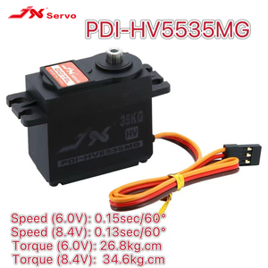 Servo Jx PDI-HV5535MG 34.6kg 0.13seg, Servomotores Digitales Estándar de Alto Torque con Engranajes Metálicos para Coche RC, Helicóptero, Barco, Avión - Product Image 2