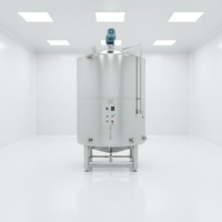 Mélangeurs de 1500 L, équipement de brasserie, acier inoxydable