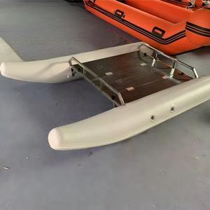 Precio de Fábrica, Bote de Pesca de Pontón para una Persona de 2.6 m con Plataforma Plegable de Aluminio para Aguas Poco Profundas, Ríos y Lagos - Product Image 2
