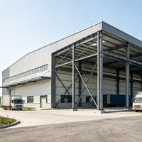 Taller de Estructura de Acero Prefabricado Personalizado, Almacén, Construcción Industrial